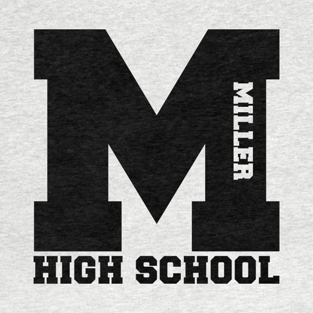 M Miller Highschool black by Aspita